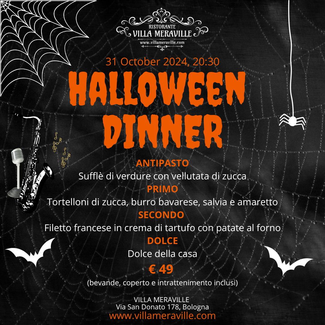 HALLOWEEN DINNER