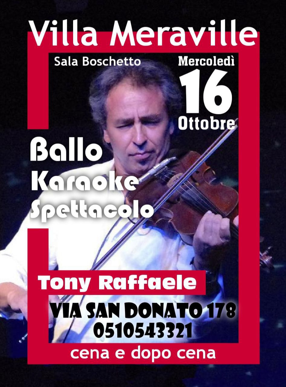 MERCOLEDI’ 16 OTTOBRE